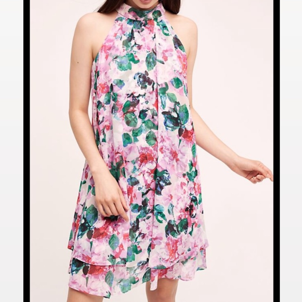 Grandiflora Dress - floral printed swing dress